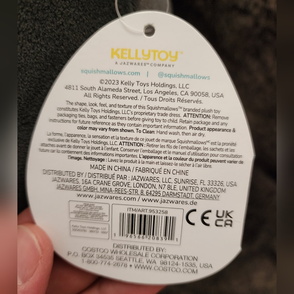 NEW! Squishmallows Shozo the Sushi - 16 inch Stuffie NWT - Picture 5 of 8